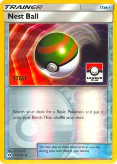 Nest Ball (123/149) (League Promo Staff) [Sun & Moon: Base Set]-1
