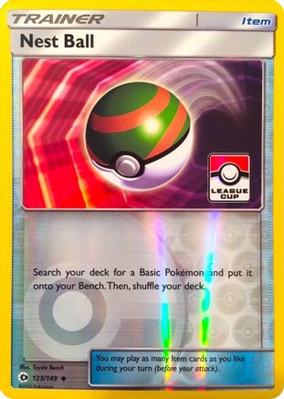 Nest Ball (123/149) (League Promo) [Sun & Moon: Base Set]-1
