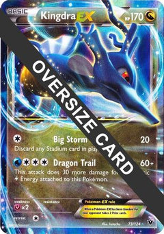 Kingdra EX (73/124) (Jumbo Card) [XY: Fates Collide]-1
