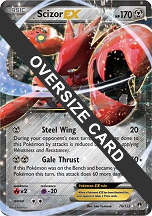 Scizor EX (76/122) (Jumbo Card) [XY: BREAKpoint]-1