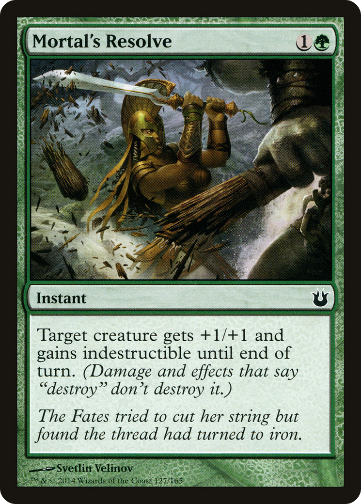 Mortal's Resolve [Born of the Gods]-1