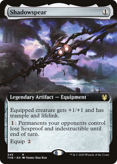 Shadowspear (Extended Art) [Theros Beyond Death]-1