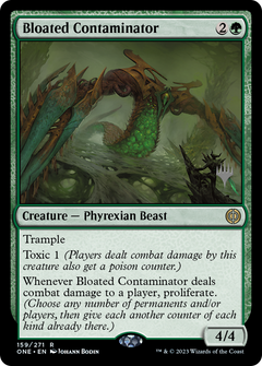 Bloated Contaminator (Promo Pack) [Phyrexia: All Will Be One Promos]-1