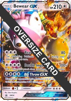 Bewear GX (SM34) (Jumbo Card) [Sun & Moon: Black Star Promos]-1