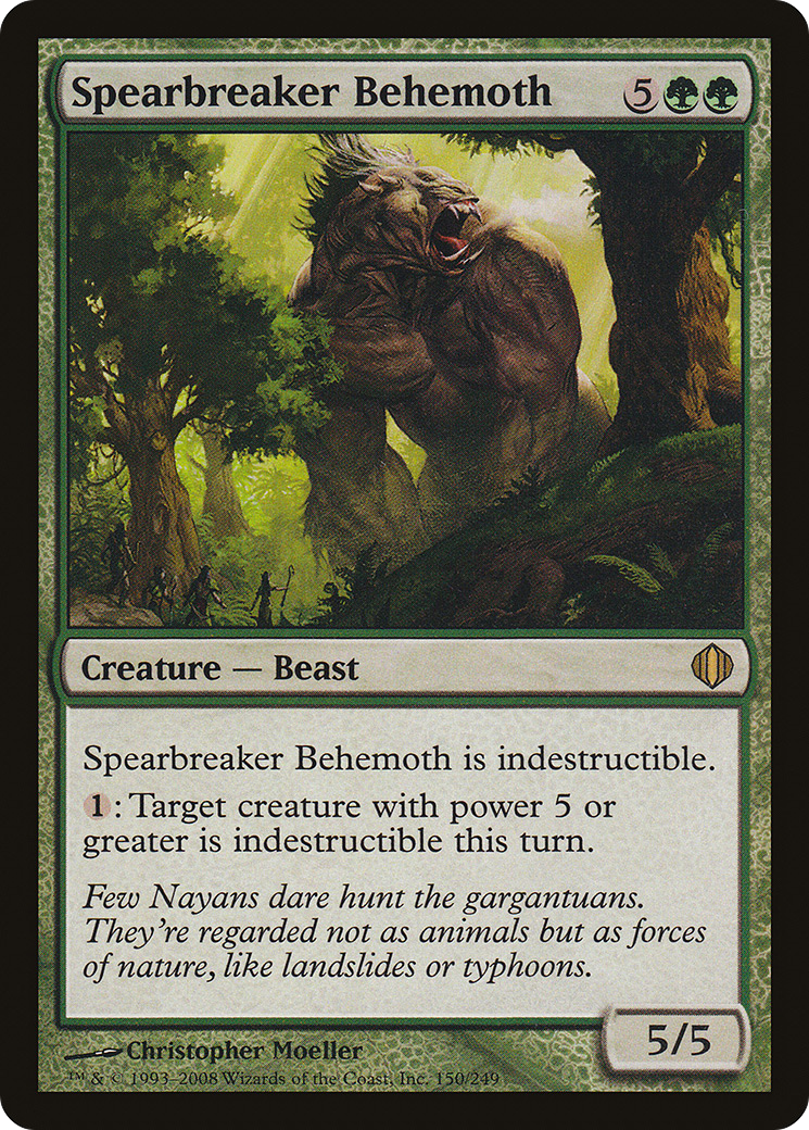 Spearbreaker Behemoth [Shards of Alara]-1