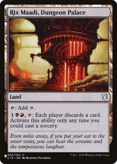 Rix Maadi, Dungeon Palace [The List]-1