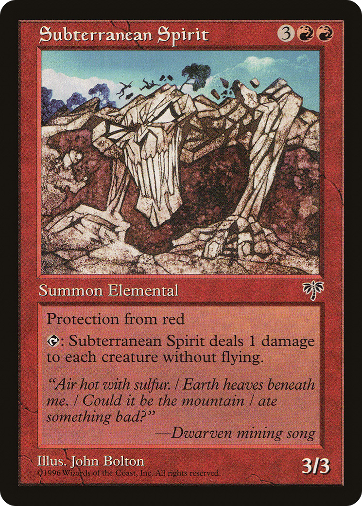 Subterranean Spirit [Mirage]-1
