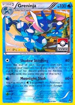 Greninja (40/122) (League Promo 1st Place) [XY: BREAKpoint]-1