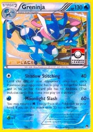 Greninja (40/122) (League Promo 3rd Place) [XY: BREAKpoint]-1