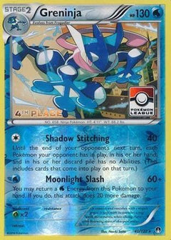 Greninja (40/122) (League Promo 4th Place) [XY: BREAKpoint]-1