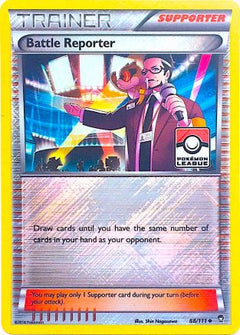 Battle Reporter (88/111) (League Promo) [XY: Furious Fists]-1