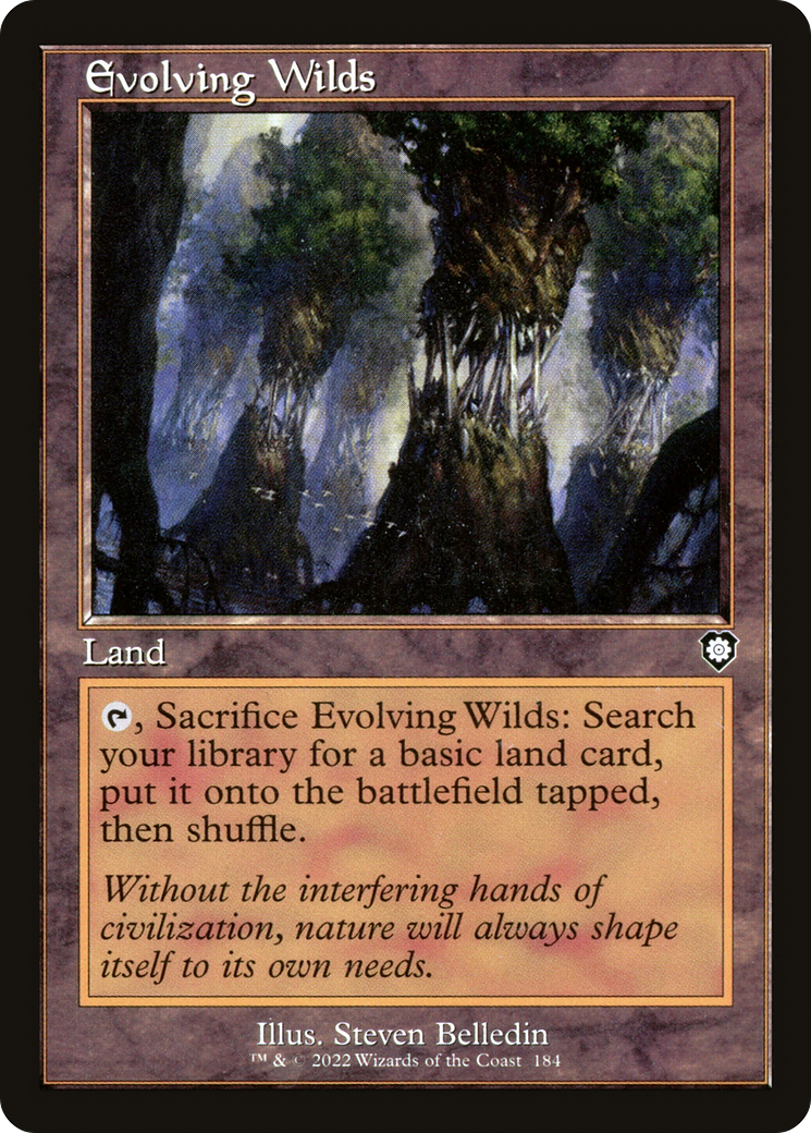 Evolving Wilds (Retro) [The Brothers' War Commander]-1