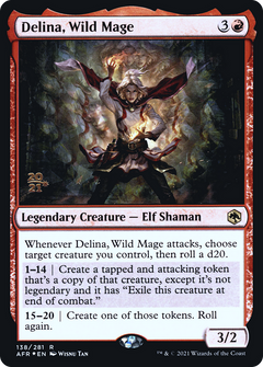 Delina, Wild Mage [Dungeons & Dragons: Adventures in the Forgotten Realms Prerelease Promos]-1