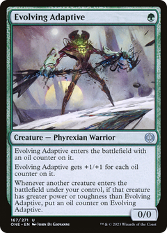 Evolving Adaptive [Phyrexia: All Will Be One]-1