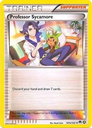 Professor Sycamore (107a/122) (Alternate Art Promo) [XY: BREAKpoint]-1