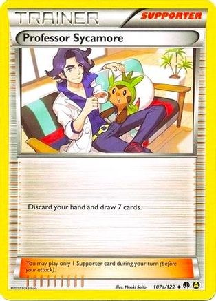 Professor Sycamore (107a/122) [Alternate Art Promos]-1