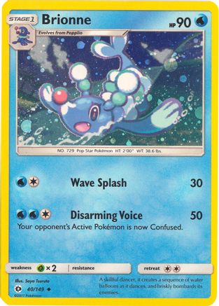Brionne (40/149) (Cosmos Holo) [Sun & Moon: Base Set]-1