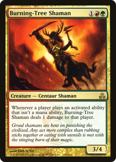 Burning-Tree Shaman [Guildpact]-1