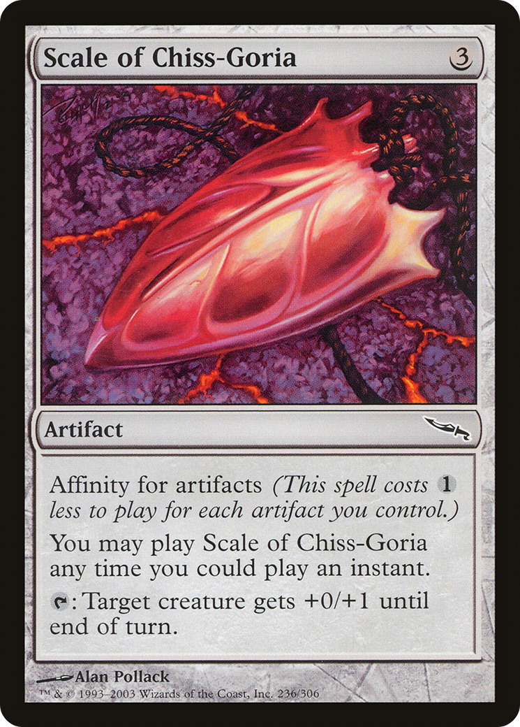 Scale of Chiss-Goria [Mirrodin]-1