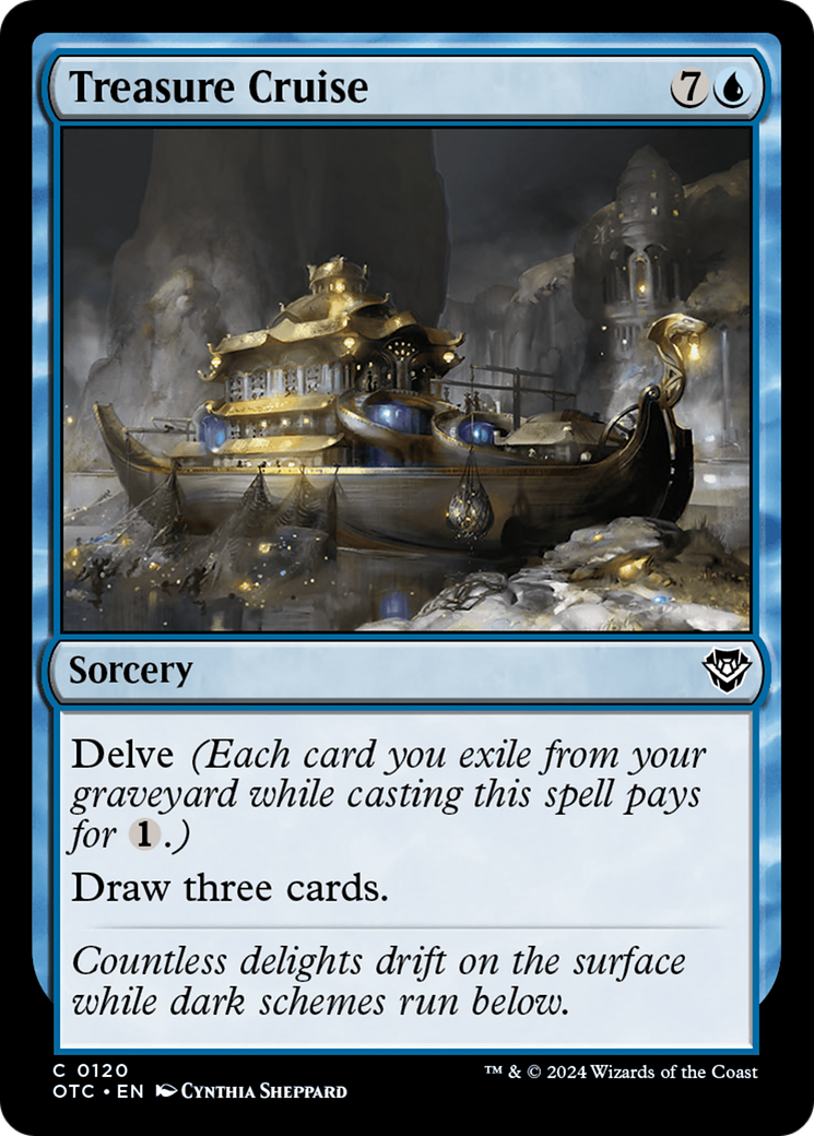 Treasure Cruise [Outlaws of Thunder Junction Commander]-1