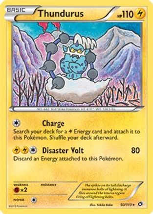 Thundurus (50/113) (Theme Deck Exclusive) [Black & White: Legendary Treasures]-1