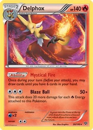 Delphox (26/146) (Theme Deck Exclusive) [XY: Base Set]-1