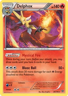 Delphox (26/146) (Theme Deck Exclusive) [XY: Base Set]-1
