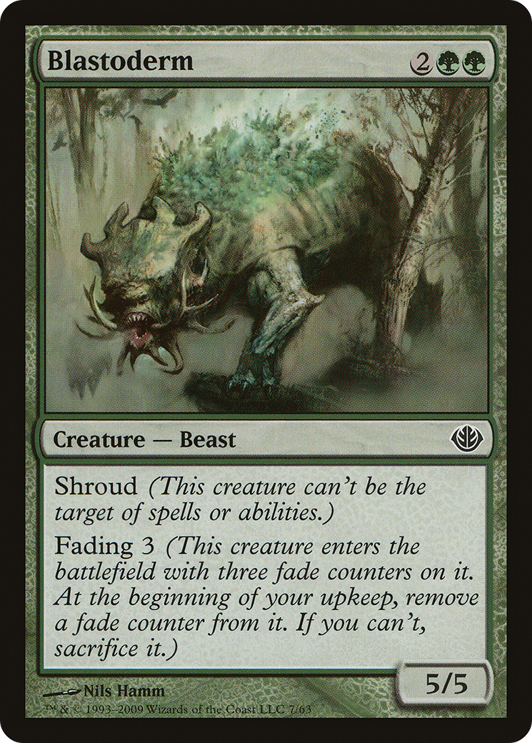Blastoderm [Duel Decks: Garruk vs. Liliana]-1