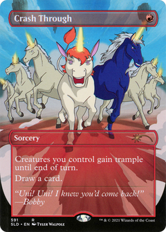Crash Through (Borderless) [Secret Lair Drop Promos]-1
