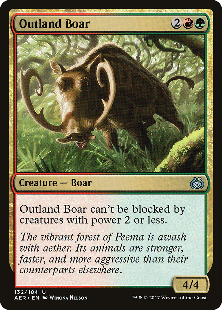 Outland Boar [Aether Revolt]-1