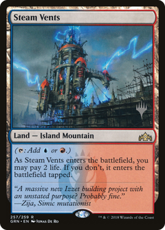 Steam Vents (Promo Pack) [Guilds of Ravnica Promos]-1