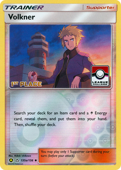 Volkner 135a  - Reverse Holofoil Ultra Prism - Uncommon-1