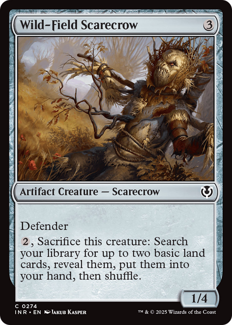 Wild-Field Scarecrow (INR-274) - Innistrad Remastered Foil-1