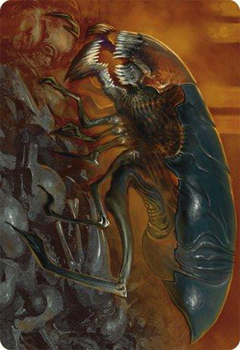Cranial Ram Art Card [Modern Horizons 3 Art Series]-1