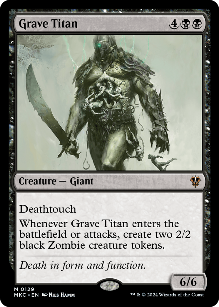 Grave Titan [Murders at Karlov Manor Commander]-1
