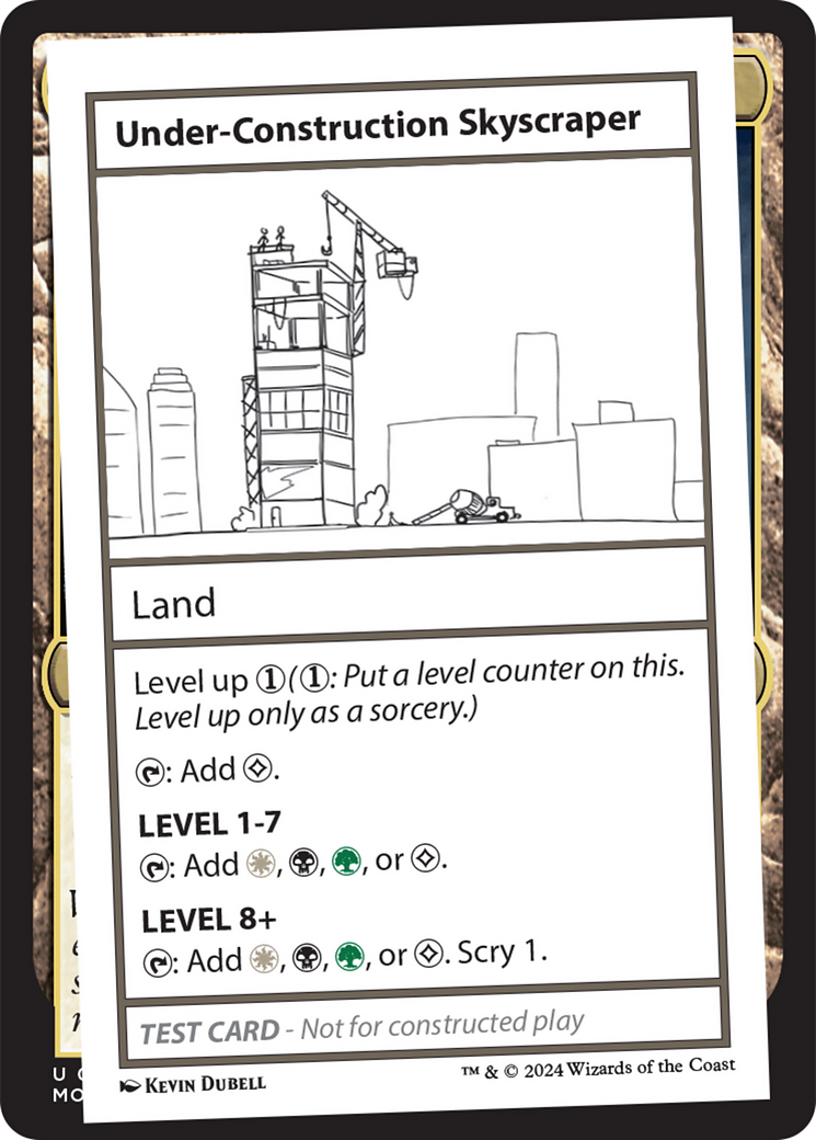 Under-Construction Skyscraper [Mystery Booster 2 Playtest Cards]-1