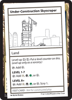 Under-Construction Skyscraper [Mystery Booster 2 Playtest Cards]-1