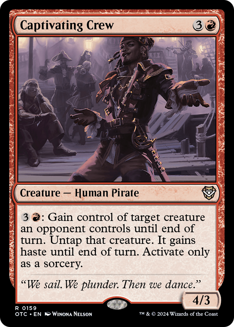 Captivating Crew [Outlaws of Thunder Junction Commander]-1