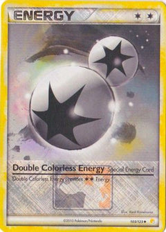 Double Colorless Energy (103/123) (League Promo) [HeartGold & SoulSilver: Base Set]-1