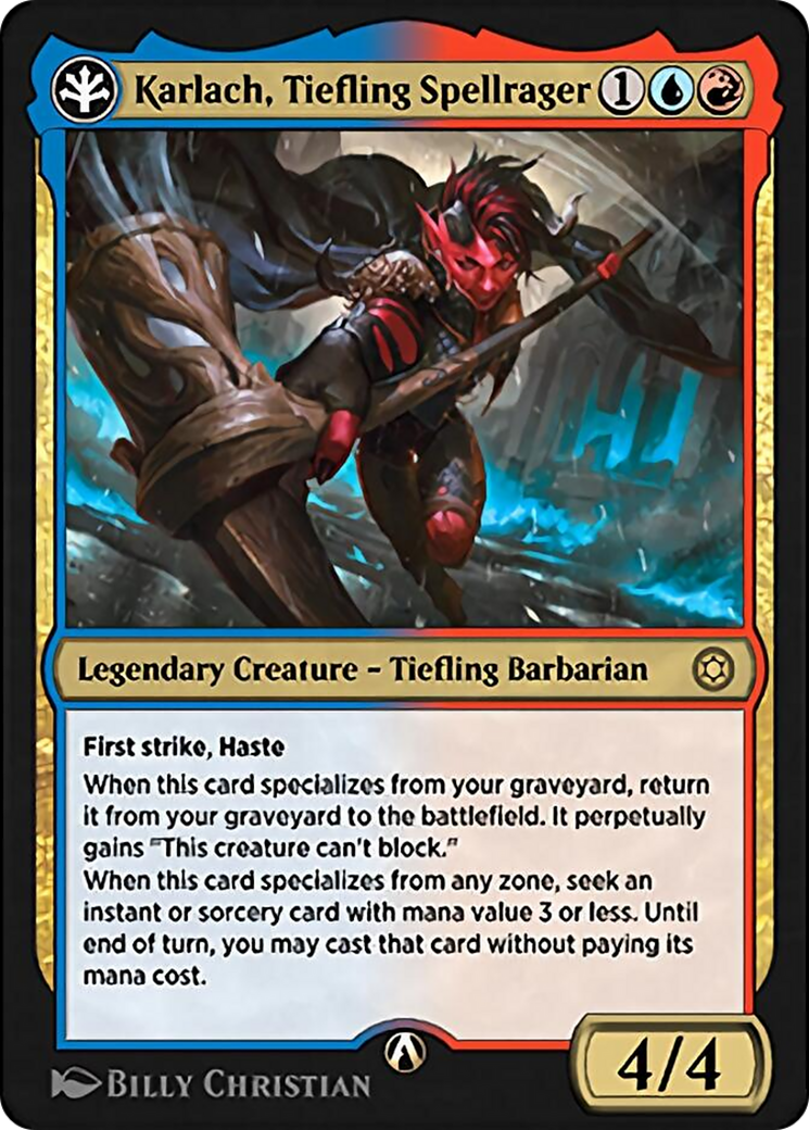 Karlach, Tiefling Spellrager (HBG-14U) - Alchemy Horizons: Baldur's Gate-1