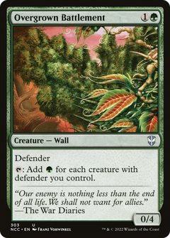 Overgrown Battlement [Streets of New Capenna Commander]-1