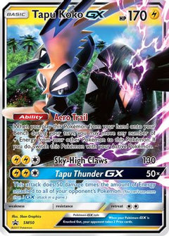 Tapu Koko GX (SM50) [Sun & Moon: Black Star Promos]-1