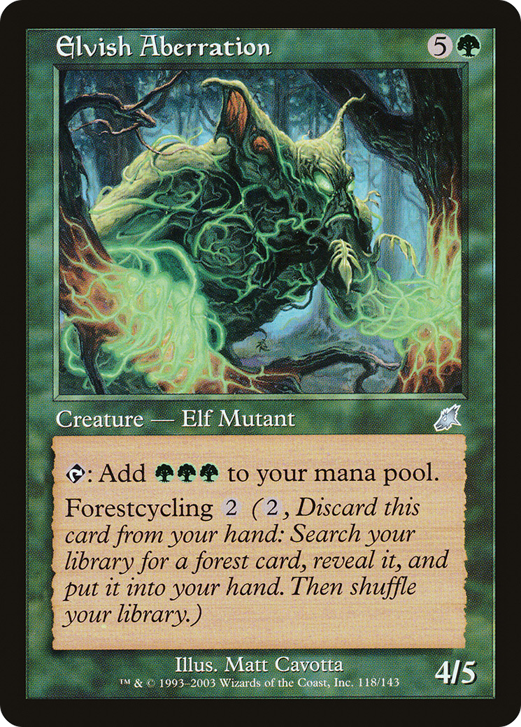 Elvish Aberration [Scourge]-1