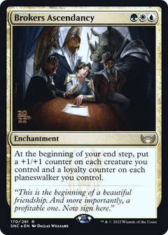 Brokers Ascendancy [Streets of New Capenna Prerelease Promos]-1