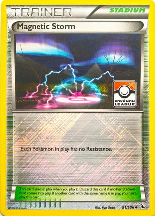 Magnetic Storm (91/106) (League Promo) [XY: Flashfire]-1
