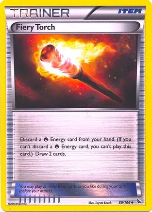 Fiery Torch (89/106) (Sheen Holo Pyroar Collection Exclusive) [XY: Flashfire]-1