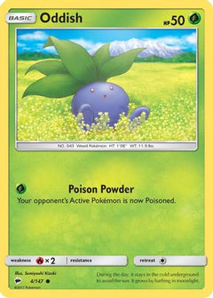 Oddish (4/147) [Sun & Moon: Burning Shadows]-1