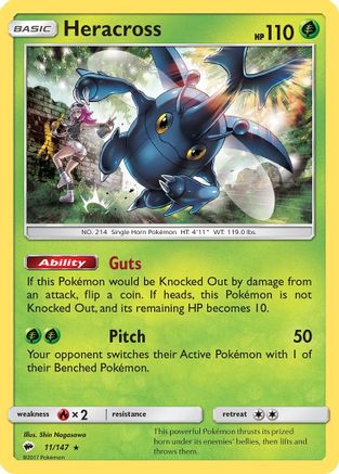 Heracross (11/147) [Sun & Moon: Burning Shadows]-1
