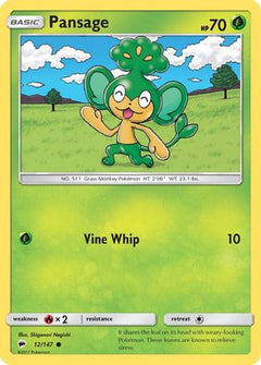 Pansage (12/147) [Sun & Moon: Burning Shadows]-1