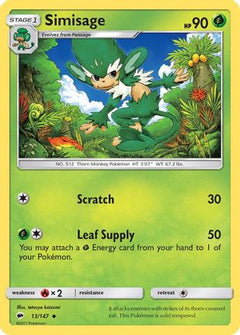 Simisage (13/147) [Sun & Moon: Burning Shadows]-1